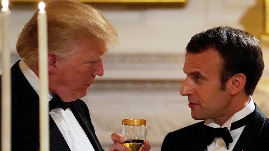Macron-Trump arasında 'fazla samimiyet': Eşinden fazla seviyor