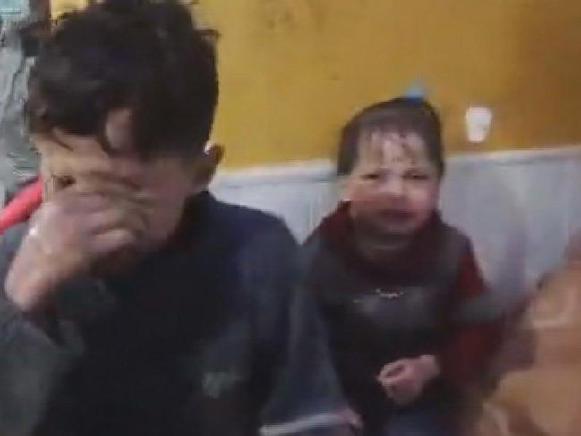 Çocukları vurdular... Esad kimyasal saldırı düzenledi...