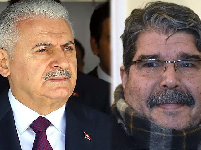 Başbakan Binali Yıldırım, PYD'li Salih Müslim'in AKPM'de konuşmasına sert tepki gösterdi