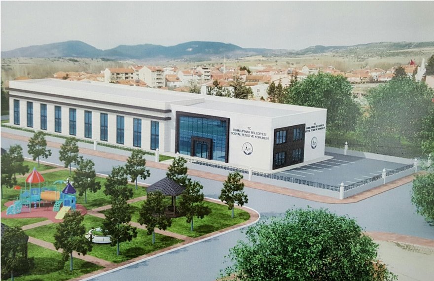 Yenimahalle Belediyesi’nin 2500 metrekarelik alana yaptıracağı sosyal tesis bittiğinde böyle görünecek.