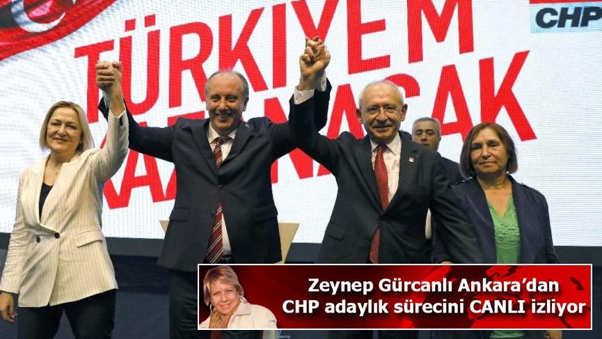 CHP'de Muharrem İnce resmen Cumhurbaşkanlığına aday gösterildi