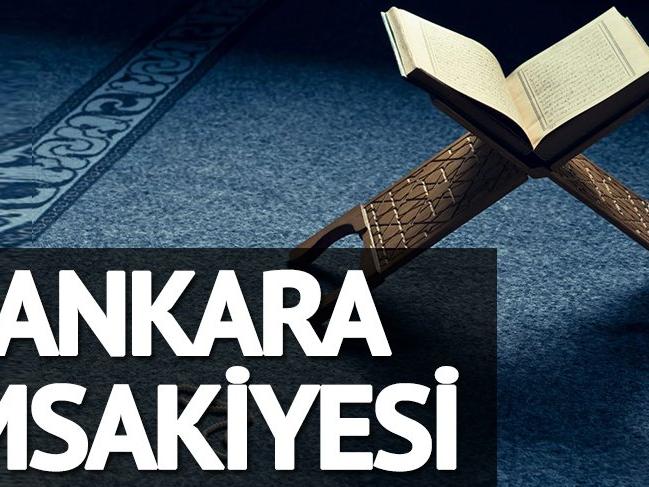 Ankara iftar vakti 2018: Ankara'da oruç kaçta açılacak? Ramazan imsakiyesi...