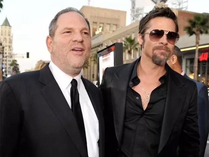 Brad Pitt tacizci Weinstein'i ölümle tehdit etmiş