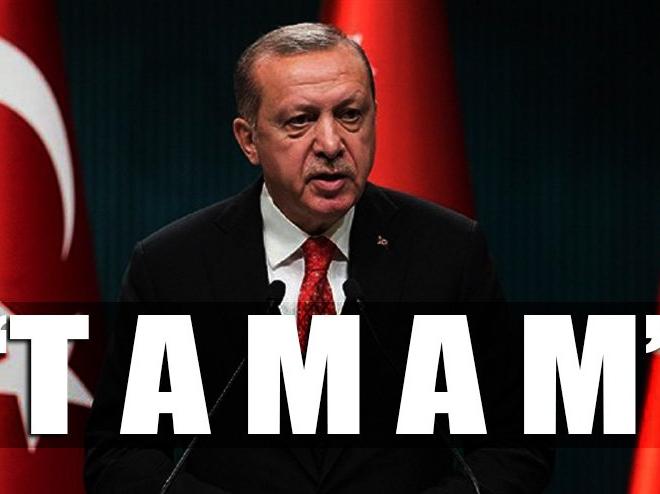 Erdoğan’ın sözleri sonrası sosyal medya yıkıldı! Milyonlarca kişi ‘T A M A M’ dedi