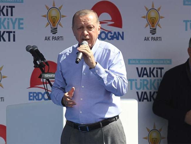 AKP Genel Başkanı Tayyip Erdoğan'dan Isparta'da 'üniversite' gafı