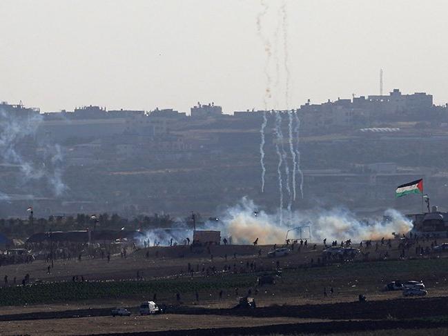 İsrail Gazze'yi havadan vurdu