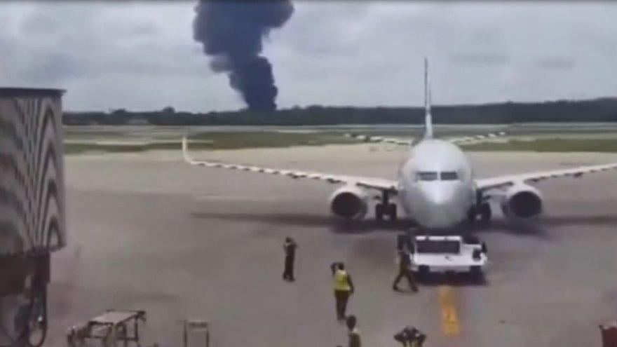 Küba'da Boeing 737 tipi yolcu uçağı düştü