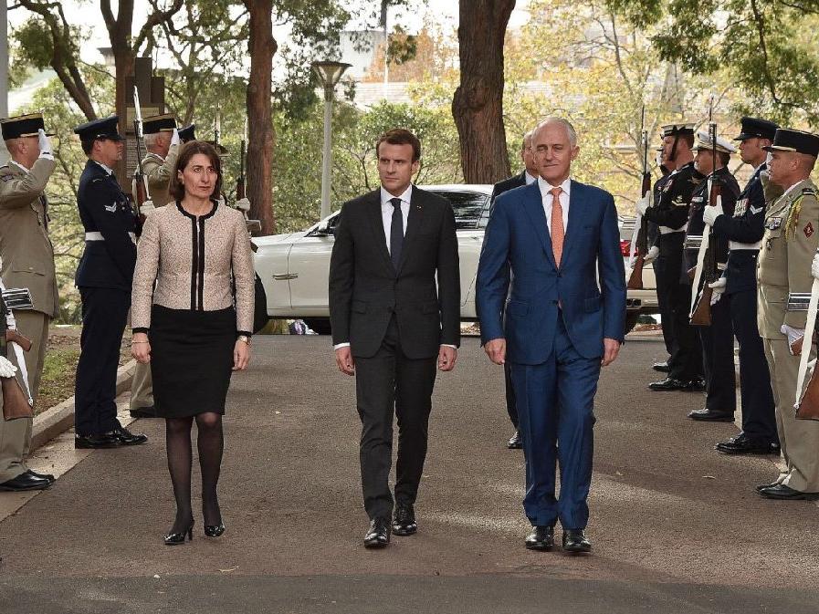 Macron'dan Avustralya Başbakanı'nın eşine: "Leziz"