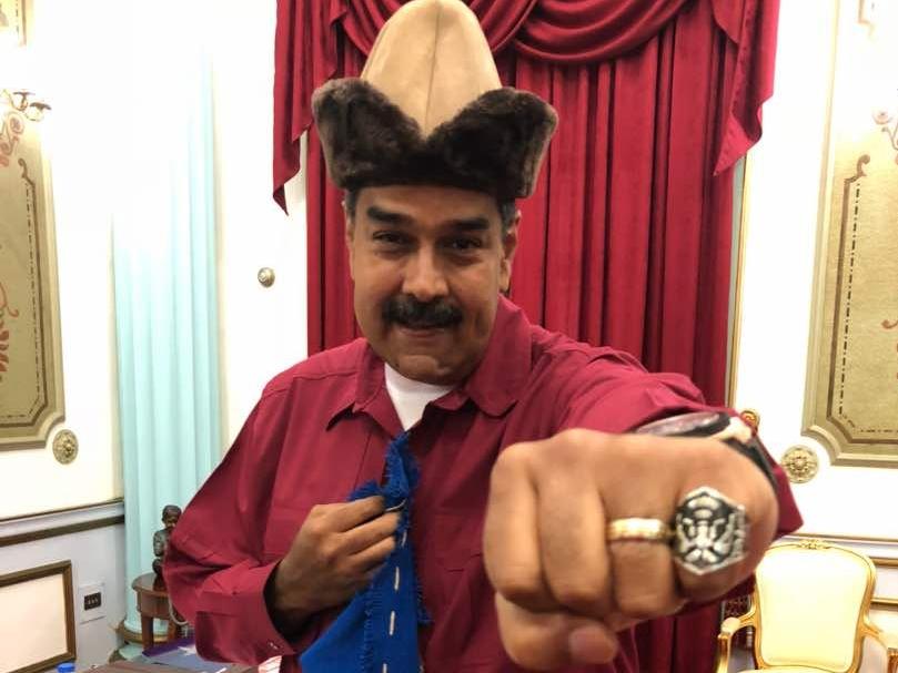 Venezuela lideri de o dizinin hayranı çıktı!