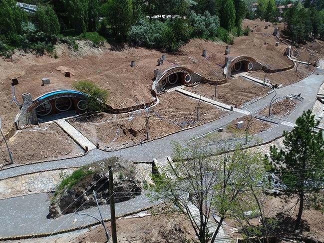 Sivas'ta "Hobbit köyü" yükseliyor