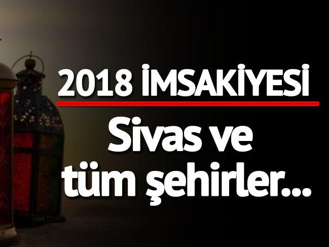 Sivas 2018 Ramazan imsakiyesi: Sivas'ta iftara kaç saat kaldı?