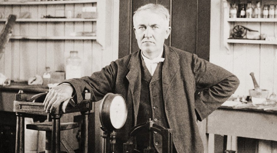 General Electric'in kurucusu ve ampulün mucidi Thomas Edison/Fotoğraf: Shutterstock