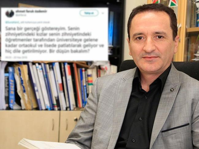 Fizik profesörü Ahmet Faruk Özdemir'e soruşturma