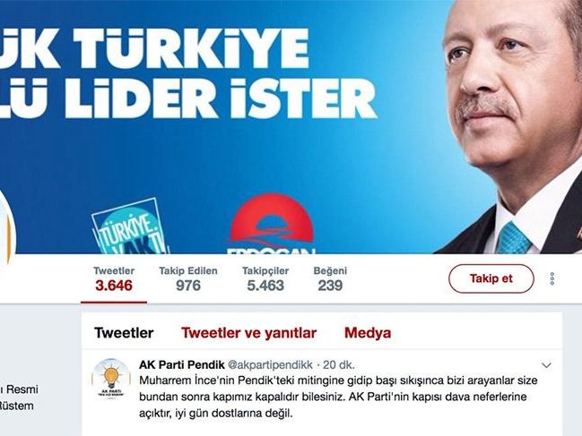 AKP'den skandal mesaj! İnce'nin mitingine gidenler...