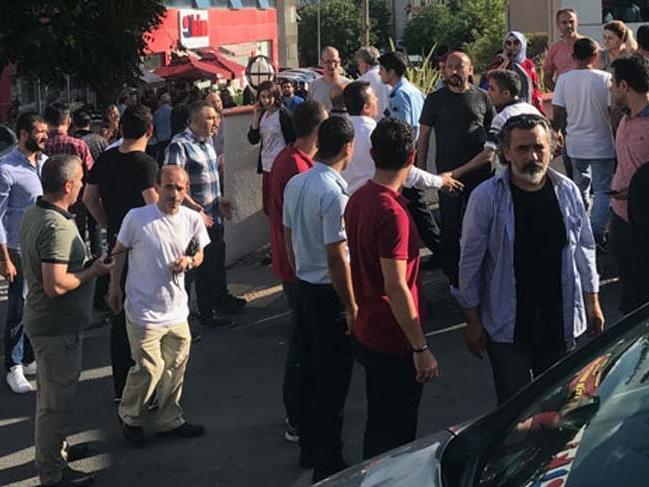 Ataşehir'de HDP'lilerle AKP'liler karşı karşıya geldi