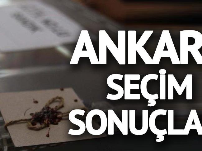 Ankara seçim sonuçları açıklandı! İşte 24 Haziran 2018 seçiminde Ankara'da oy oranları