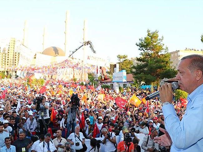 Cumhurbaşkanı Erdoğan Mardin'de!