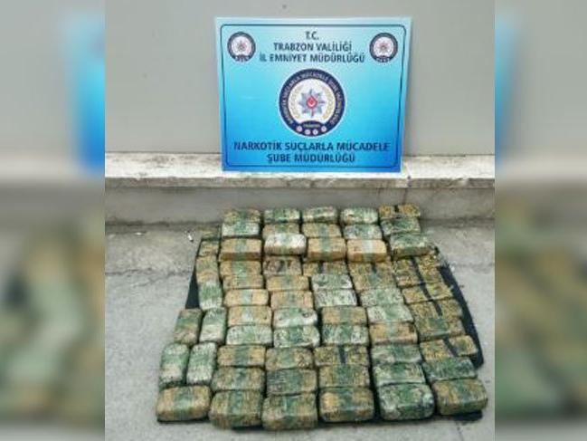 Trabzon polisinden uyuşturucu satıcılarına darbe