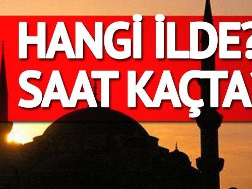 Sinop bayram namazı vakti: İl il Ramazan Bayramı namazı saatleri 2018