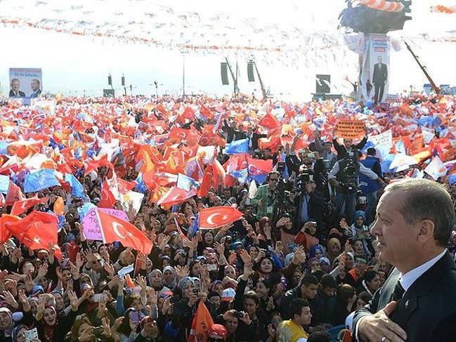 Erdoğan Diyarbakır mitinginde vatandaşlara hitap etti