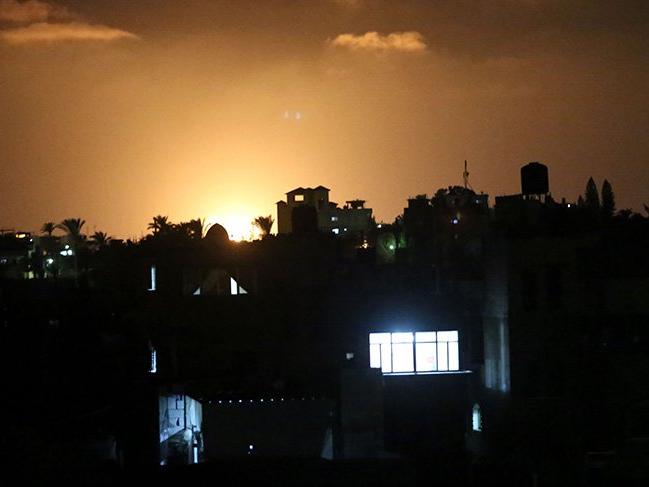 İsrail Gazze'de 25 hedefi vurdu