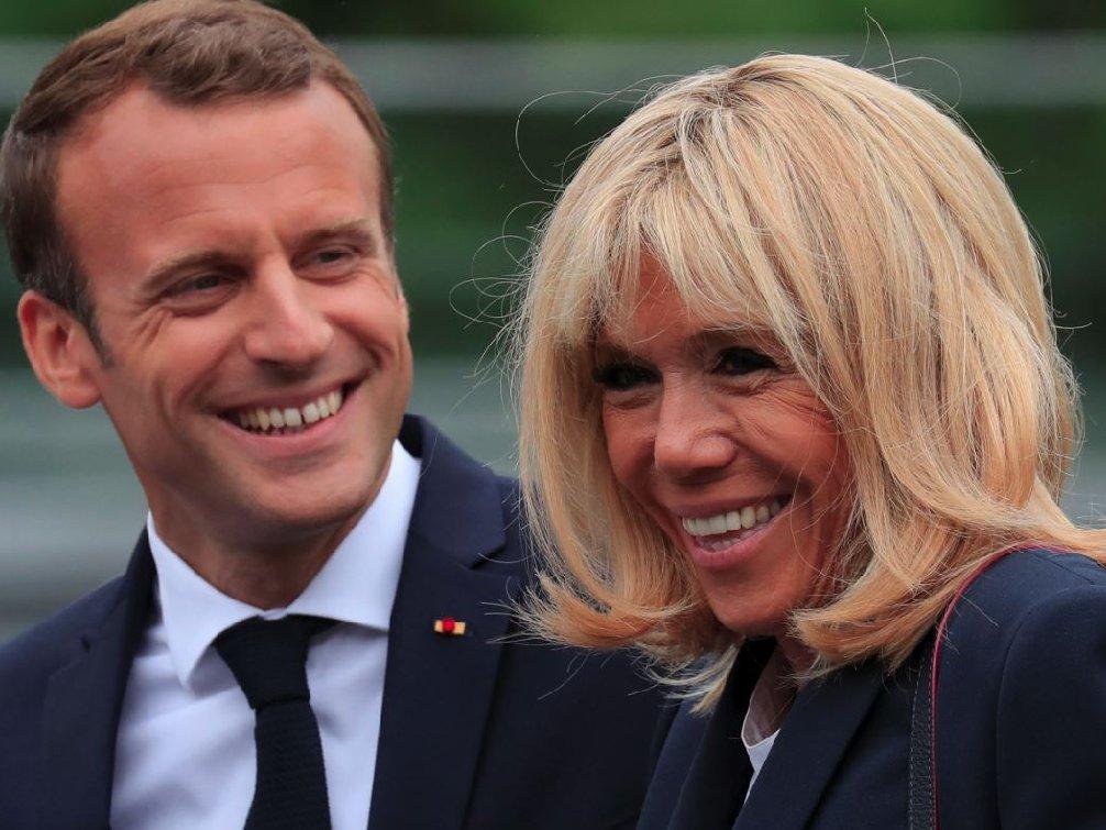 Fransız First Lady'e tabak tepkisi