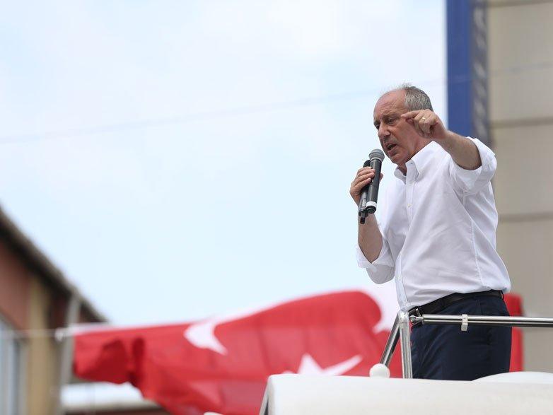 Muharrem İnce: Türkiye'nin şimdi yorgun bir adama değil, taze kana ihtiyacı var