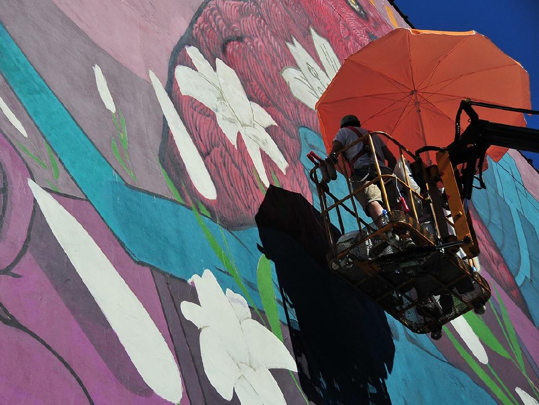Kadıköy'de duvarlar Mural Festivali'yle renkleniyor