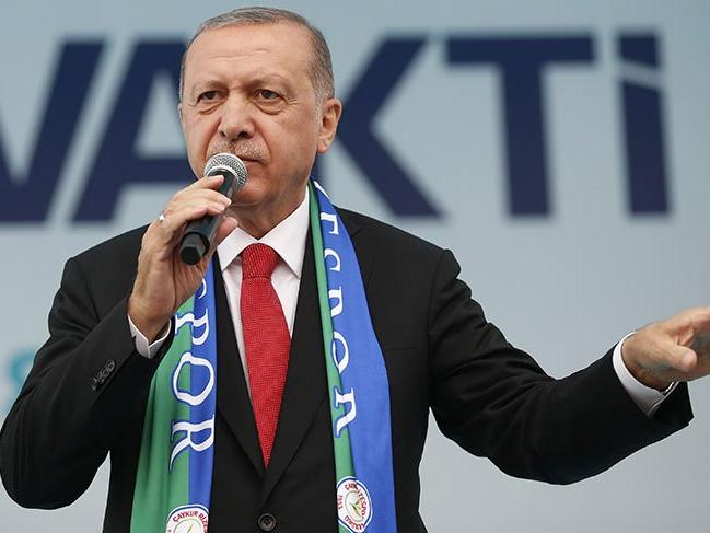 Cumhurbaşkanı Erdoğan Rize'de miting düzenledi