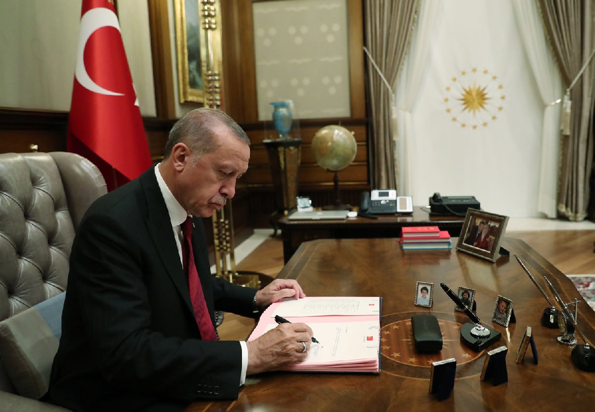 FOTO: AA / Cumhurbaşkanı Recep Tayyip Erdoğan, Yeni Hükümet Sistemi'nin ilk kabinesini böyle onayladı.