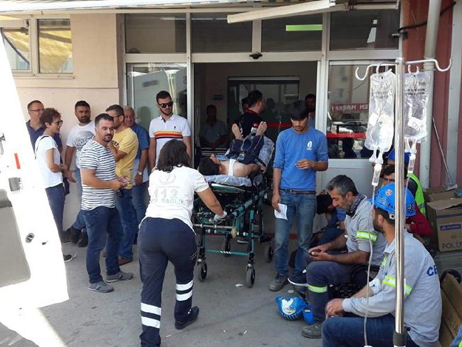 Aliağa'da 700 işçi, gıda zehirlenmesi şüphesiyle hastaneye kaldırıldı