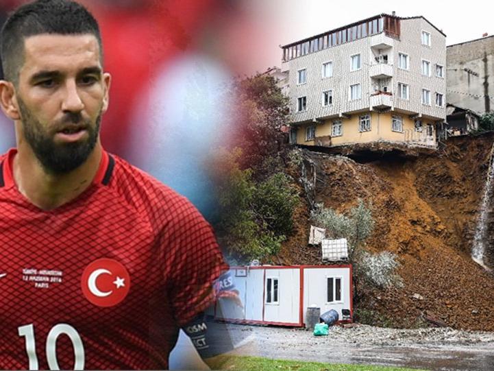 Beyoğlu'ndaki 'çöktüren inşaat' Arda Turan'ın çıktı