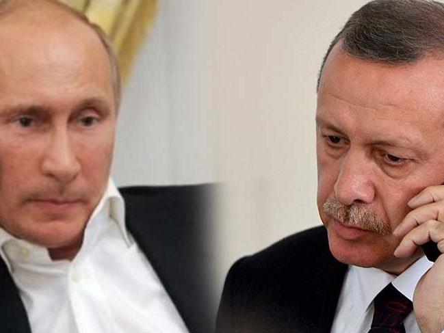 Erdoğan ile Putin telefonda görüştü!
