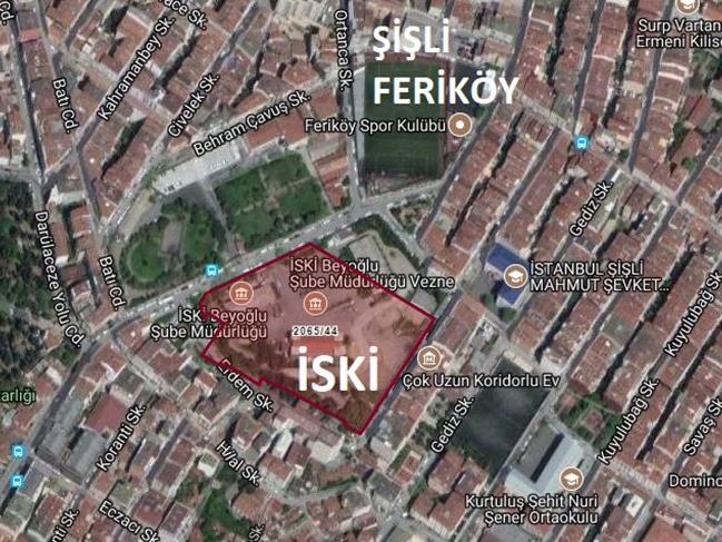Feriköy Kent Parkı'nın içinden imam hatip ve cami çıktı