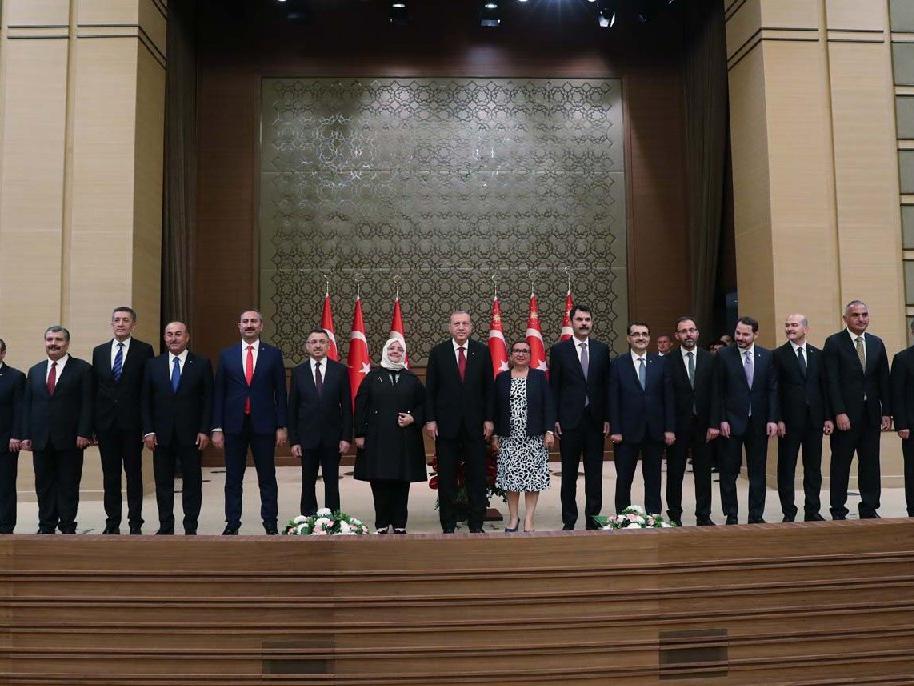 Cumhurbaşkanı Erdoğan yeni bakanları açıkladı! İşte yeni bakanlar listesi