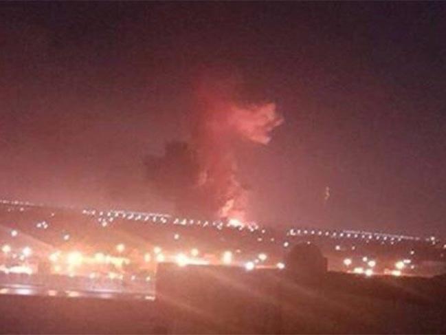 Mısır'da Kahire Havalimanı yakınlarında korkutan yangın