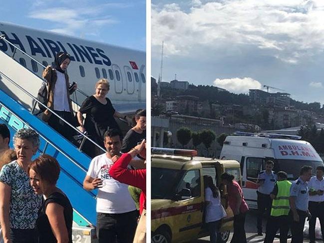 Klimaları çalışmayan Trabzon-Ankara uçağında isyan çıktı