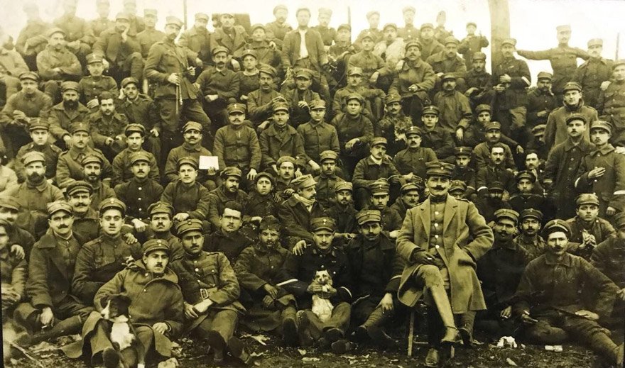 İşgalci Yunan askerleri Eskişehir’de. (1921) 