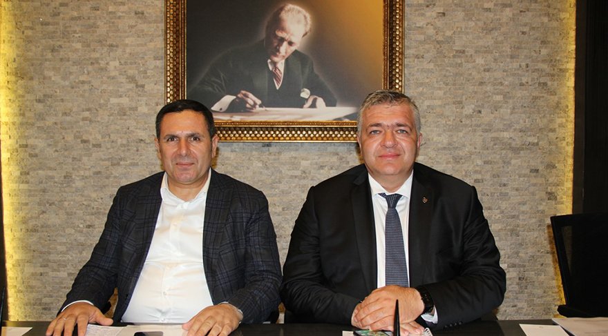 GTB Meclis Başkanı Ahmet Tiryakioğlu ve Yönetim Kurulu Başkanı Mehmet Akıncı