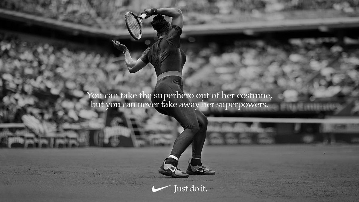 Nike'ın Twitter üzerinden destek mesajı paylaştı...