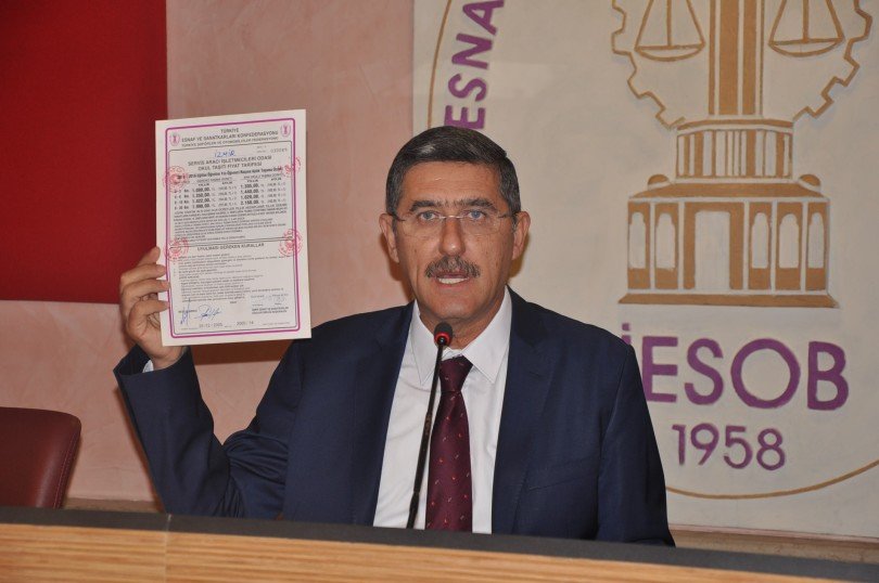 İzmir Servis Aracı İşletmecileri Esnaf Odası Başkanı Hasan Basri Bostancı