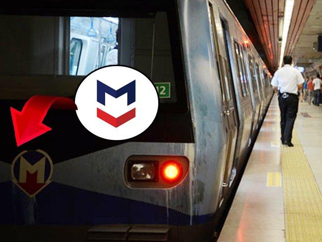 Metro İstanbul'da tabelalar yeni logo için değişecek