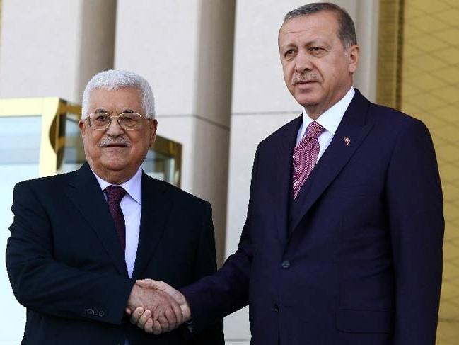 Erdoğan ile Abbas arasında sürpriz görüşme!