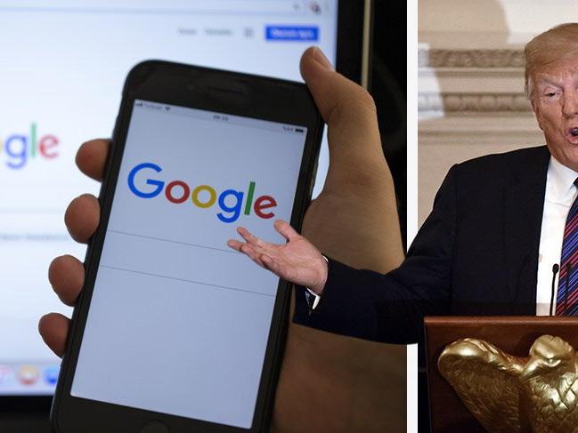 Trump, Google'ın arama sonuçlarını eleştirdi