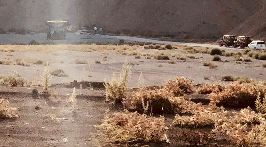 PATLAMA SIRASINDA 5 İŞÇİ YARALANDI.