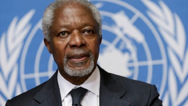 Kofi Annan, İsviçre'de 80 yaşında hayatını kaybetti.