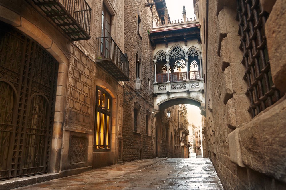 Barcelona Gotik Mahalle - Foto: Shutterstock