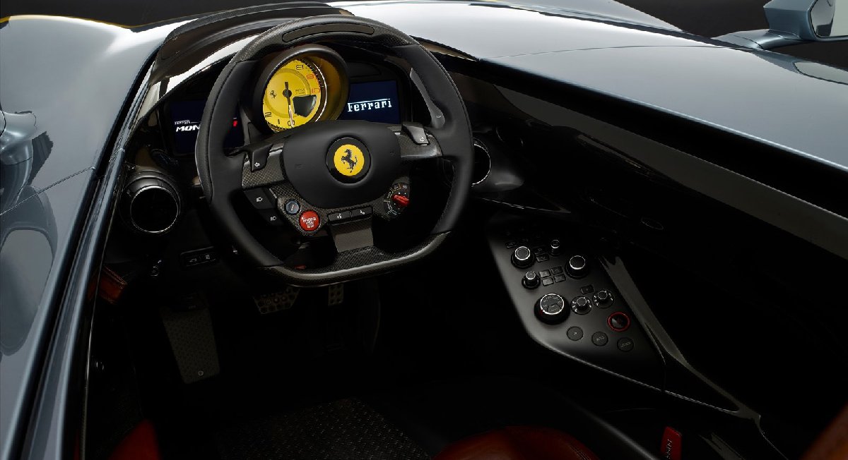 Ferrari Monza SP1 - İç Mekan