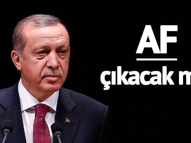 Af çıkacak mı? Erdoğan af hakkında ne dedi? Af çıkacak mı?