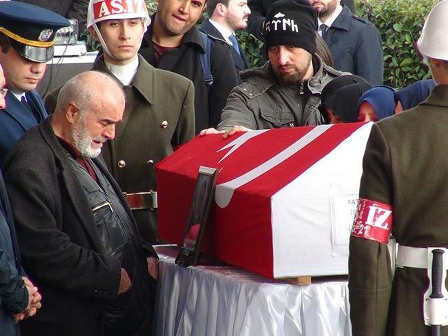 Afrin şehidi piyade üstçavuş Mehmethan son yolculuğuna uğurlandı